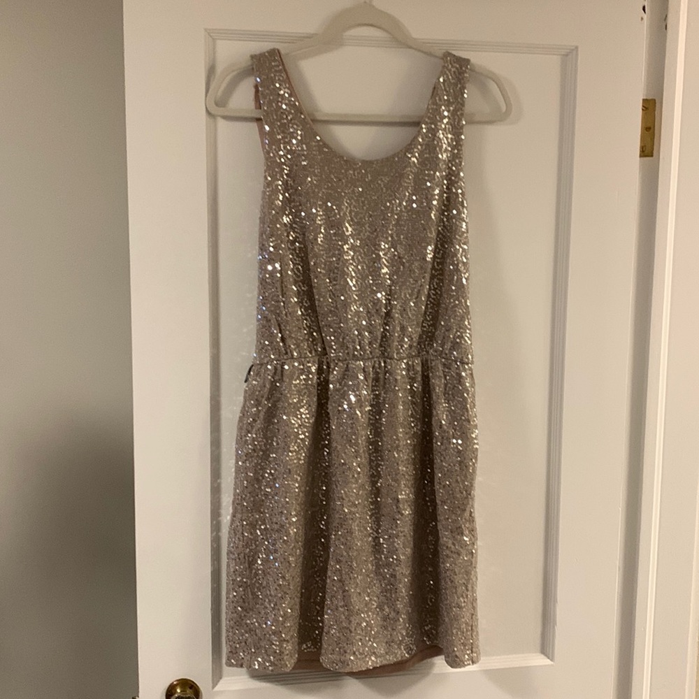 Sequin Express Dress